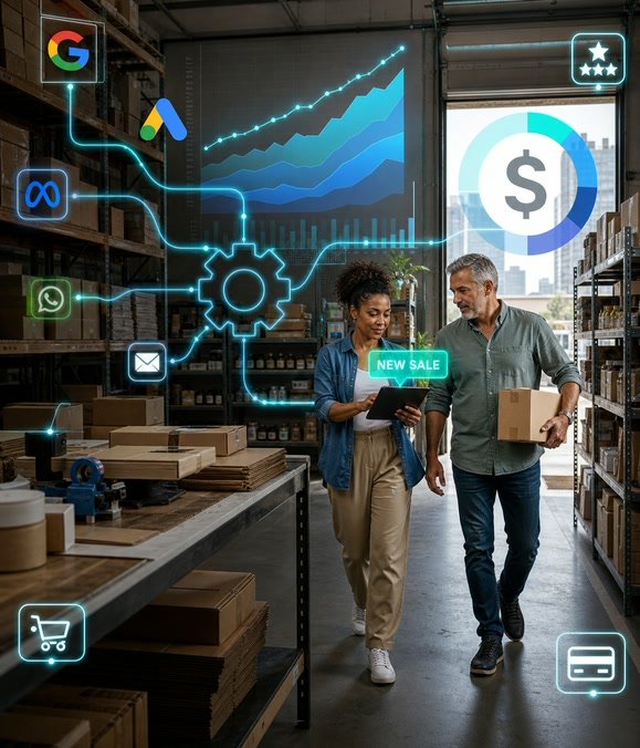 Automação de marketing para empreendedores brasileiros no exterior