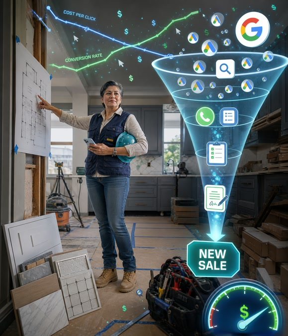 Google Ads para empresa de home remodeling