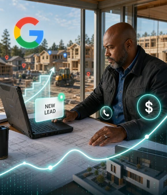 Marketing digital para empresa de construção nos Estados Unidos