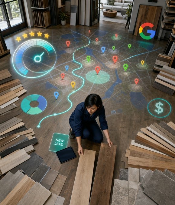 SEO para empresa de flooring nos Estados Unidos