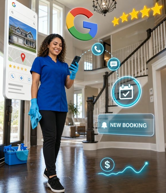 SEO para empresa de house cleaning de brasileiros nos Estados Unidos